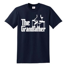 The Grandfather Para Hombre Divertida Camiseta Día del Padre Regalo Padrino Cumpleaños