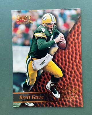 1996 Select Football Brett Favre #182 HOF Green Bay Packers