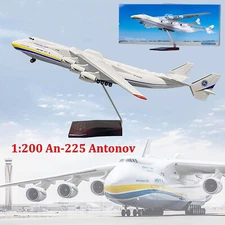 1:200 An-225 Antonov Resin Aircraft Model Ukraine Transporter Display Collection