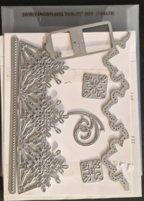 STAMPIN UP! - Flockenreigen (Swirly Snowflakes Thinlits Dies) - Stanzformen