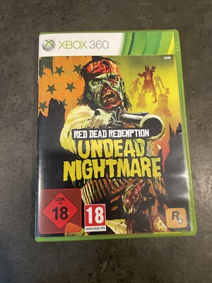 Red Dead Redemption Undead Nightmare Xbox 360 Game Complete With Map And Manual