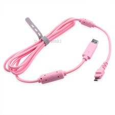 New USB Cable Pink for RAZER RAIJU Ergonomic PS4 Gaming Controller Gamepad