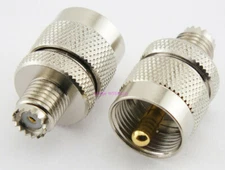  UHF Male to Mini-UHF Female Coax Connector Adapter