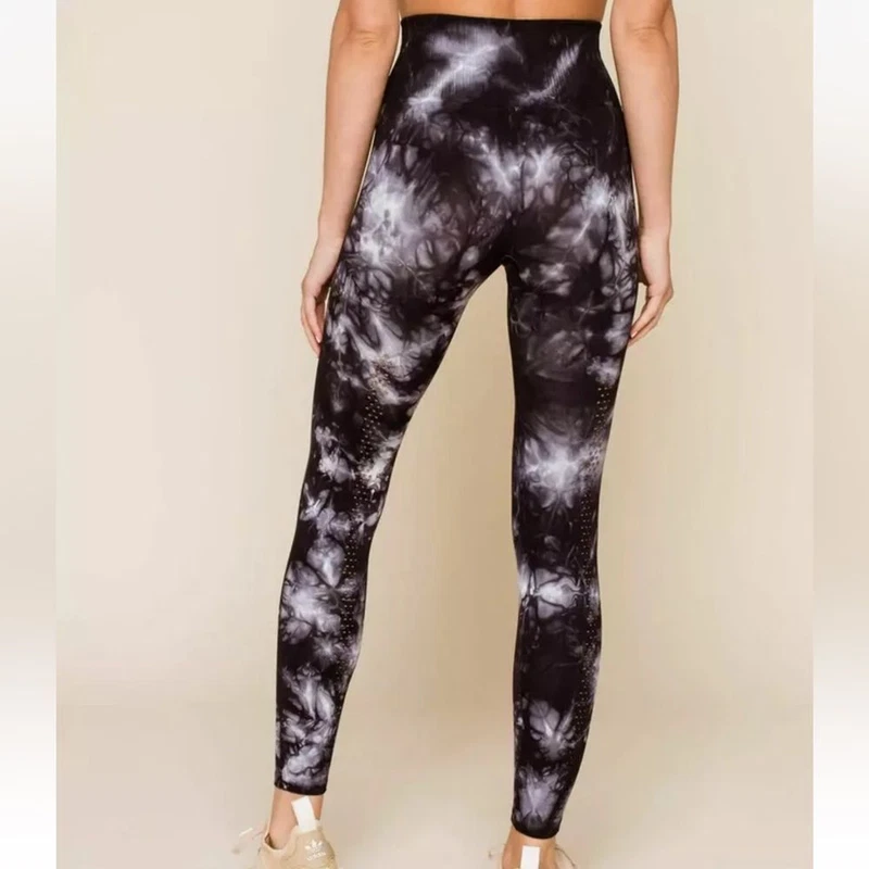 free-people-movement good karma 7/8 high waisted tie dye activewear leggings