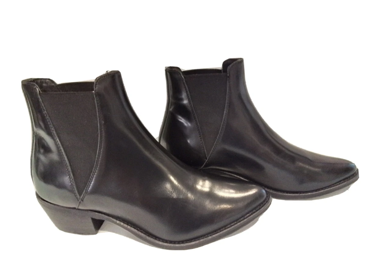 Steve Madden Anyml Pointed Leather Chelsea Boots UK Size 6 Rrp