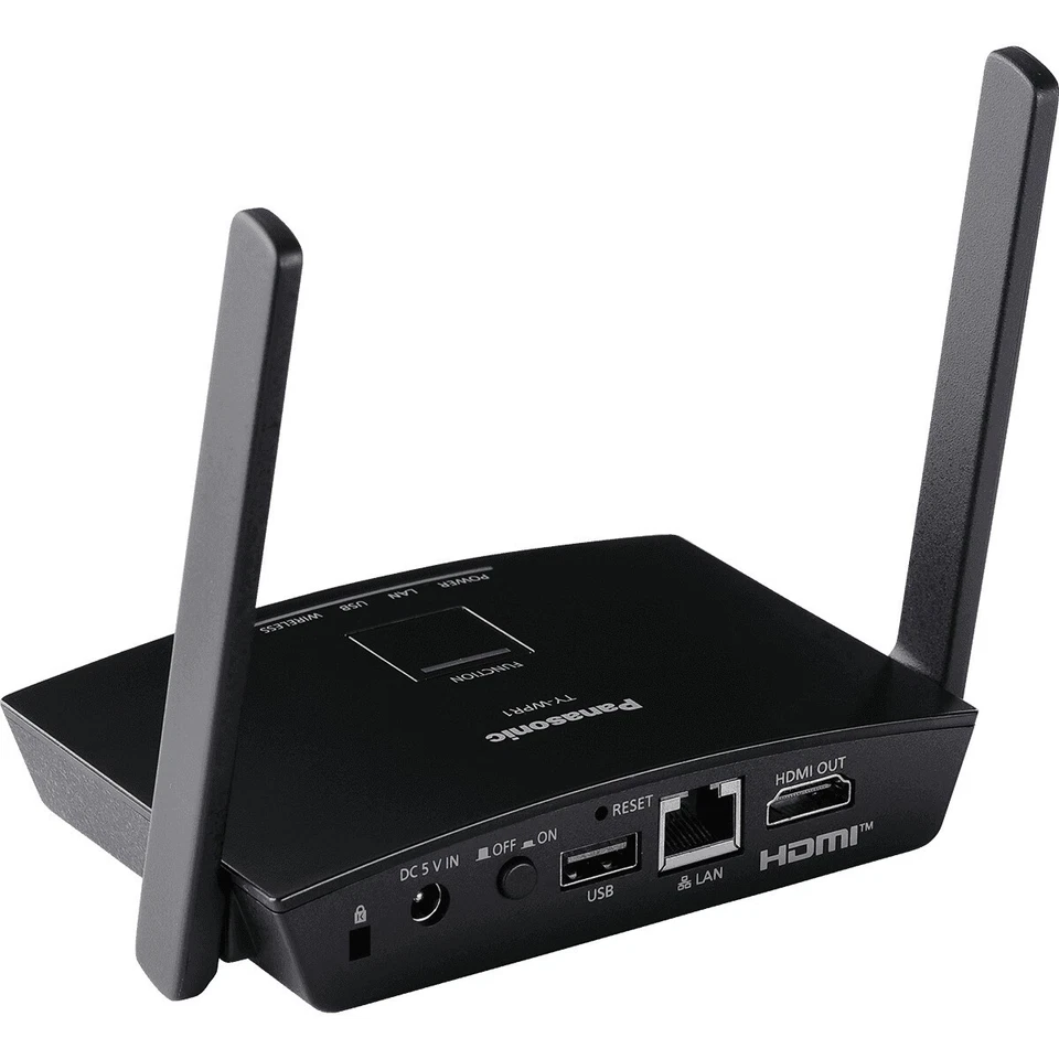 Panasonic TY-WPSC1 PressIT WPS USB Tipo-C Set Top Receptor, x 2 Transmisores - Imagen 3 de 4