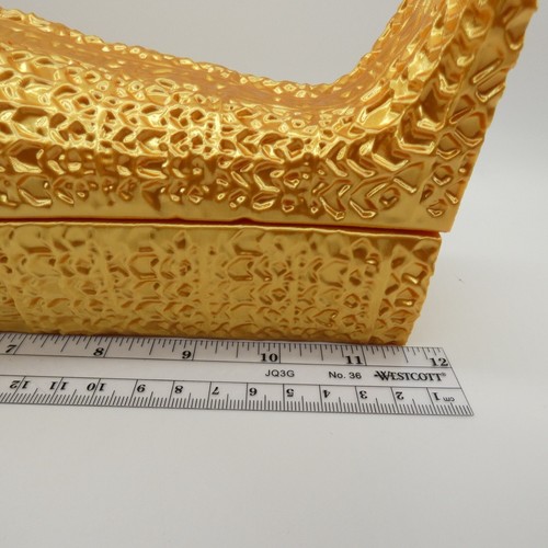 1/6 Scale Egyptian Sarcophagus Gold Tone Two Piece For Barbie Bratz FR Diorama - Picture 10 of 17