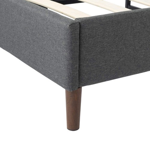 Bed Frame Mattress Foundation (Dark Grey) – Double - Picture 9 of 12