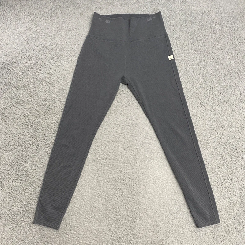 vuori bayview thermal high rise waffle knit vw465 leggings
