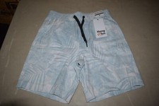 Boys Hang Ten Swim Trunks Drawstring Built in Liner Tribute M