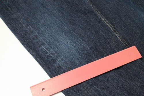Acne Roc Soft Raw Jeans Donna W30 L29 Slim Fit Blu Denim Bottoni Fly Stretch - Foto 7 di 8