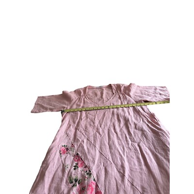 knee length dresses for ladies OVER FIT ROBE EN LIN BLANC – Wendy Trendy s.r.l