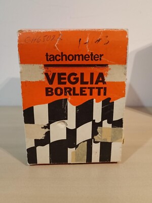 VEGLIA BORLETTI VINTAGE TACHOMETER NEW OLD STOCK FERRARI | eBay