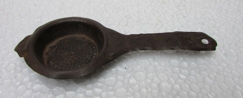 Vintage Old Collectible Iron Handcrafted Tea and Coffee Filter Strainer - Picture 9 of 9