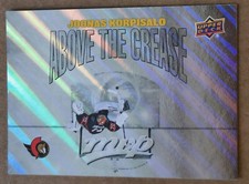 2024-25 Upper Deck MVP Above the Crease #AC-10 Joonas Korpisalo Ottawa Senators