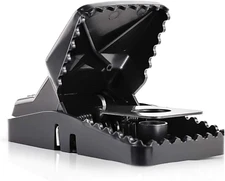 Large Powerful Rat Traps (4 Pack) - Kills Instantly with Powerful Steel Spring -