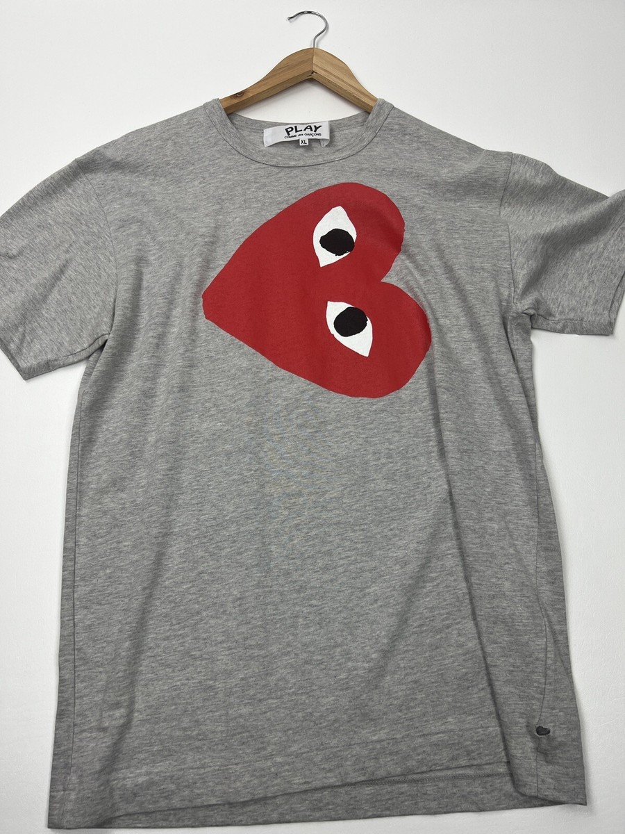 260 Comme Des Garcons Crew Neck T-Shirt Size XL | eBay