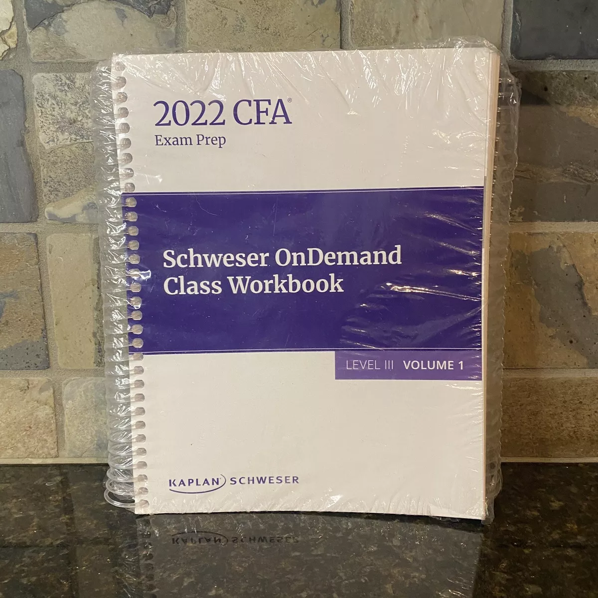 2022 CFA Level 3 - Kaplan Schweser OnDemand Class Workbooks Volumes 1 & 2