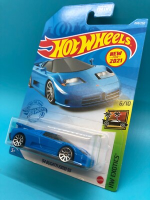 Hot Wheels '94 BUGATTI EB110 SS (Blue)