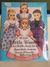 Peck Gandre Madame Alexander Little Women VINTAGE PAPER DOLLS 1993 Sealed