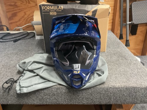 Fly Racing Formula Krypton MX Dirtbike Helmet Red/White/Navy Large 73-0037 Large - Picture 3 of 12