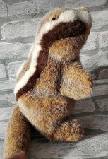 Realistic Cascade 10  CHIPMUNK Real Teaching Squirrel Hand Puppet Stuffed Plush