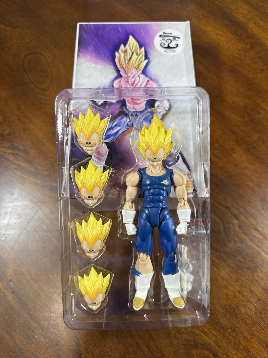 SH Figuarts Dragon Ball Z Kong Studios Majin Vegeta Battle Damaged