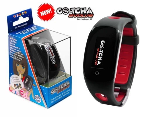 Red Datel Go-tcha Evolve LED Touch SmartWatch for playing Pokemon Go - Image 2 of 4