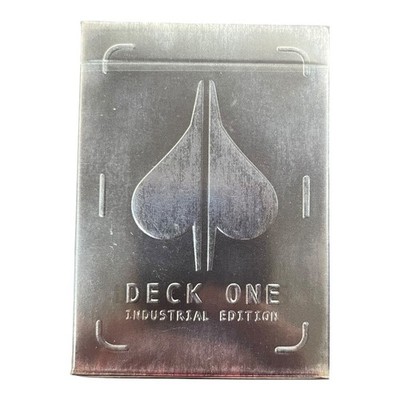 DECK ONE INDUSTRIAL EDITION PLAYING CARDS by THEORY 11 NEW