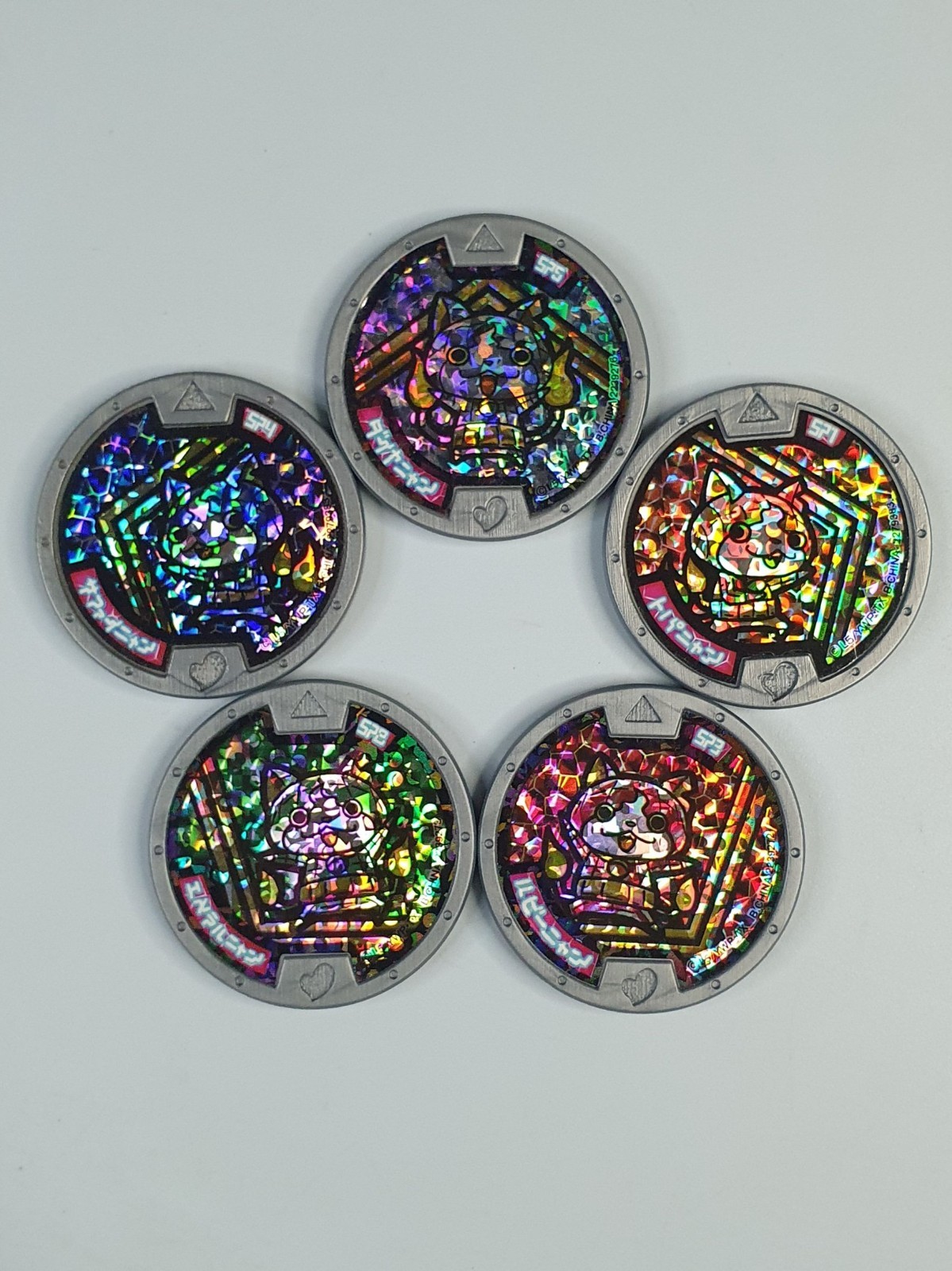Yokai Watch medals Jewelnyan Set YoKai Rare Medals BANDAI Japan