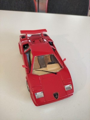 Burago Modelauto 1:24 Lamborghini Countach 1988 rot N