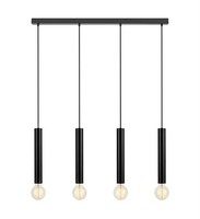 Moderne Schwarz HäNgelampen 4X40W/E27 IP20