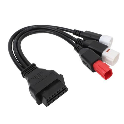 ´3 In 1 Motorcycle OBD Diagnostic Cable 16Pin-3PIN 4PIN 6PIN Stable Transmission - Picture 6 of 12