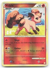 Vulpix 87/123 Reverse Holo | HeartGold SoulSilver Common - NM on eBay