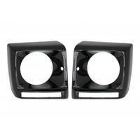 Scheinwerferabdeckungen Schwarz FüR Mercedes G-Klasse W463 89-18 G65 Design