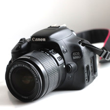 Canon EOS 600D 18MP Digital SLR Camera, 18-55mm IS II Lens, UK Seller, Warranty!
