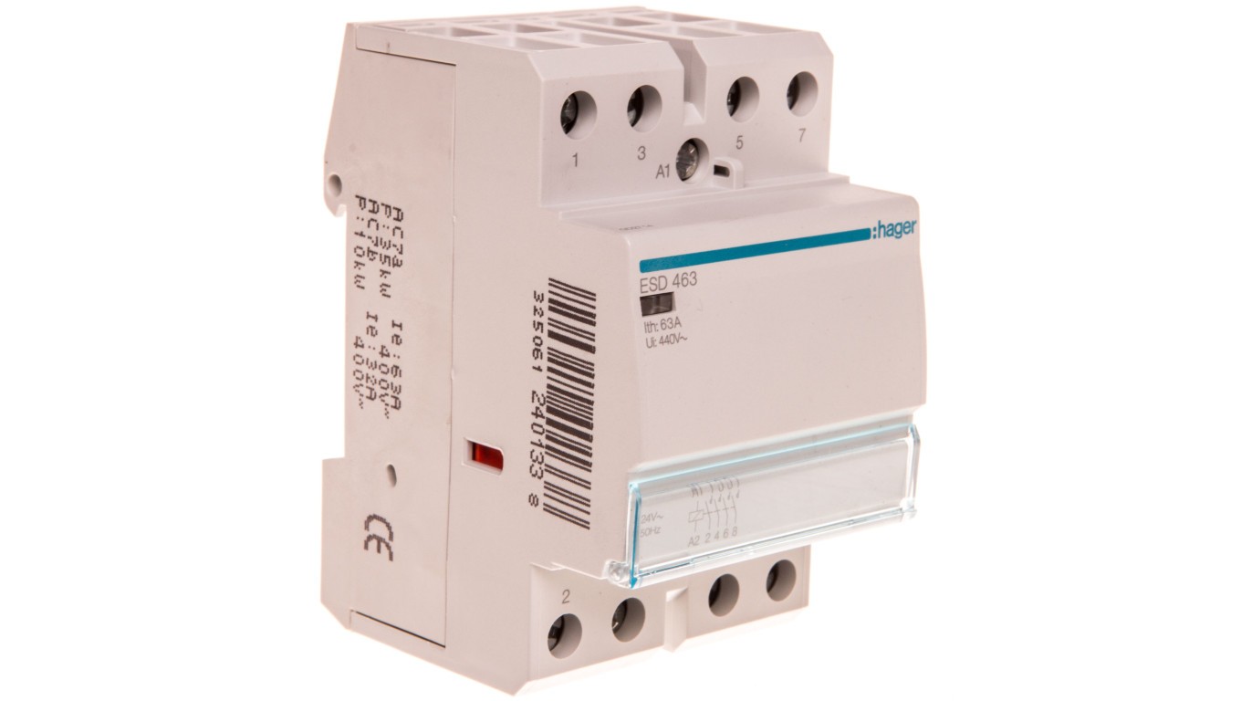 Module Contactors 63A 4Z 0R 24V AC ESD463 ESD Contactors
