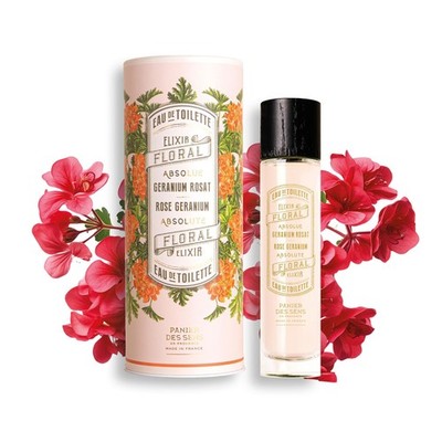 - Rose Geranium Perfume for - Fresh Green Floral Eau de Toilette with Peony &...