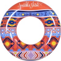 Schwimmring Schwimmreifen Badering Aufblasbar Boho-Designe Bunt Pool Strand See