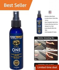 Organic Piano Cleaner and Polish with UV Protection - 4 oz Carnauba Formula