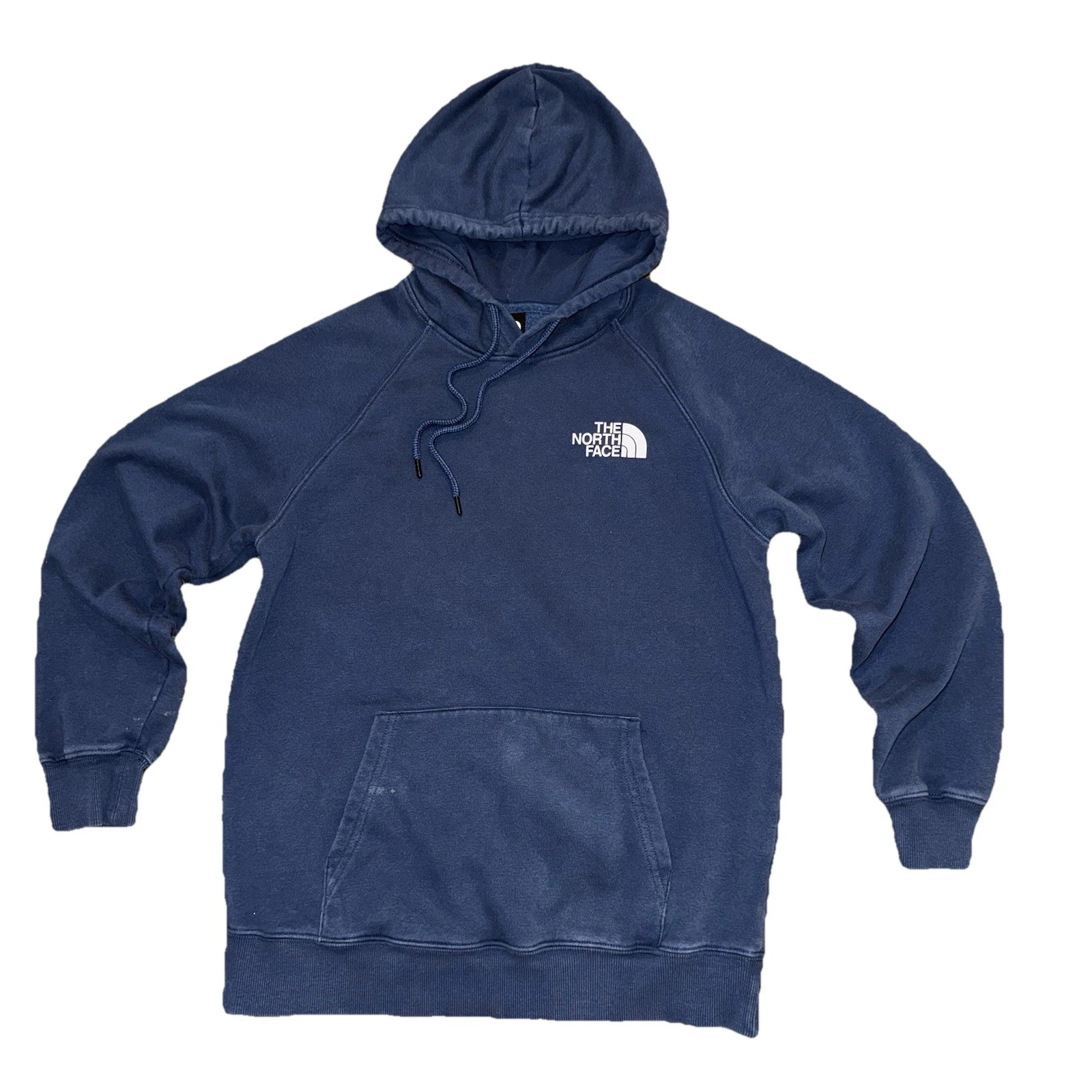 The North Face Graphic Injection Hoodie Women M Jacket Blue Athleisure Outdoor