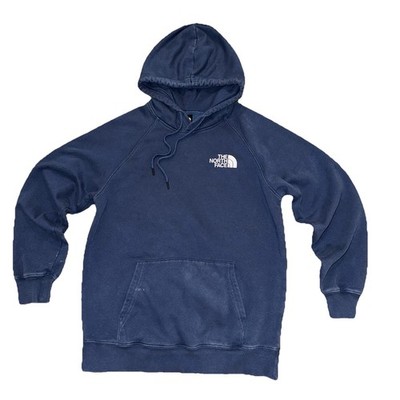 The North Face Graphic Injection Hoodie Women M Jacket Blue Athleisure Outdoor