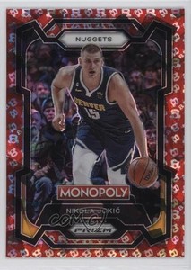 2023-24 Panini Prizm Monopoly Free Parking Prizm Nikola Jokic #1