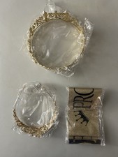 4 Pcs Prom King and Queen Crowns Set for Wedding Birthday Party Graduation