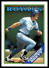 George Brett 1988 Topps #700 Royals MLB READ FREE SHIPPING AutographDen