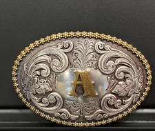 Nocona Oval Initial Buckle A - Acc Buckle - 37072-A