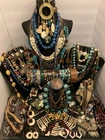 Huge- Estate-jewelry Lot - Redesign-junk-great For Craft- Costume- 7+lbs