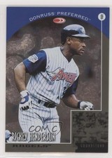 1998 Donruss Preferred Grandstand Rickey Henderson #45 HOF 04r1