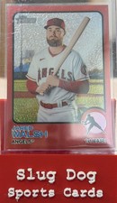 Jared Walsh 2022 Topps Heritage #10 Red Chrome Refractor /573 - Color Match