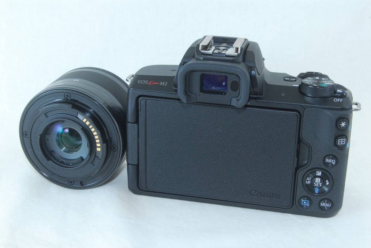 Canon Eos Kiss M2 Ef-M 15-45 Is Stm Lens Kit Black | eBay